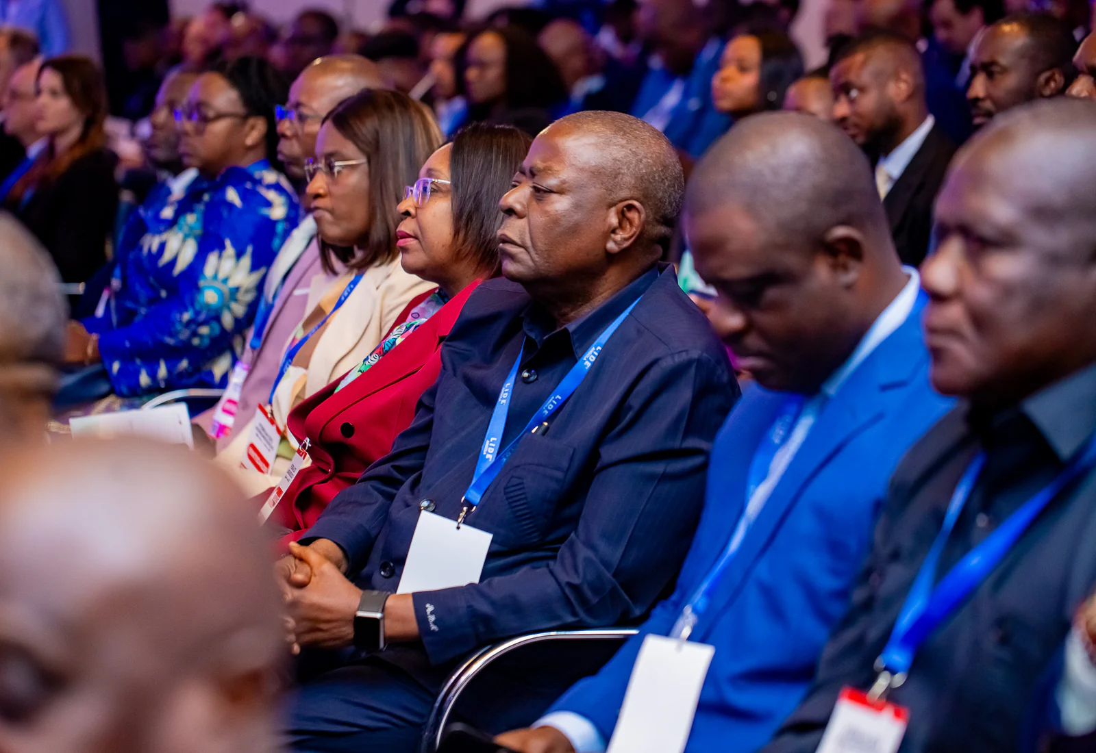 Participants attend the Angola–Brazil Agribusiness Forum in Luanda
