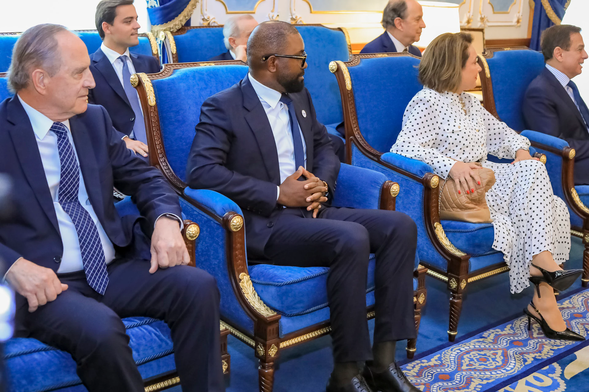 LIDE delegation audience with President João Lourenço