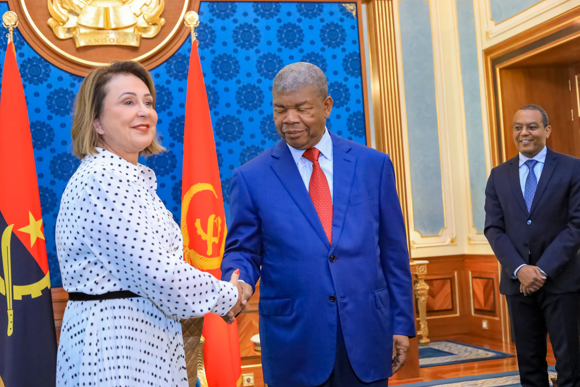 LIDE delegation audience with President João Lourenço