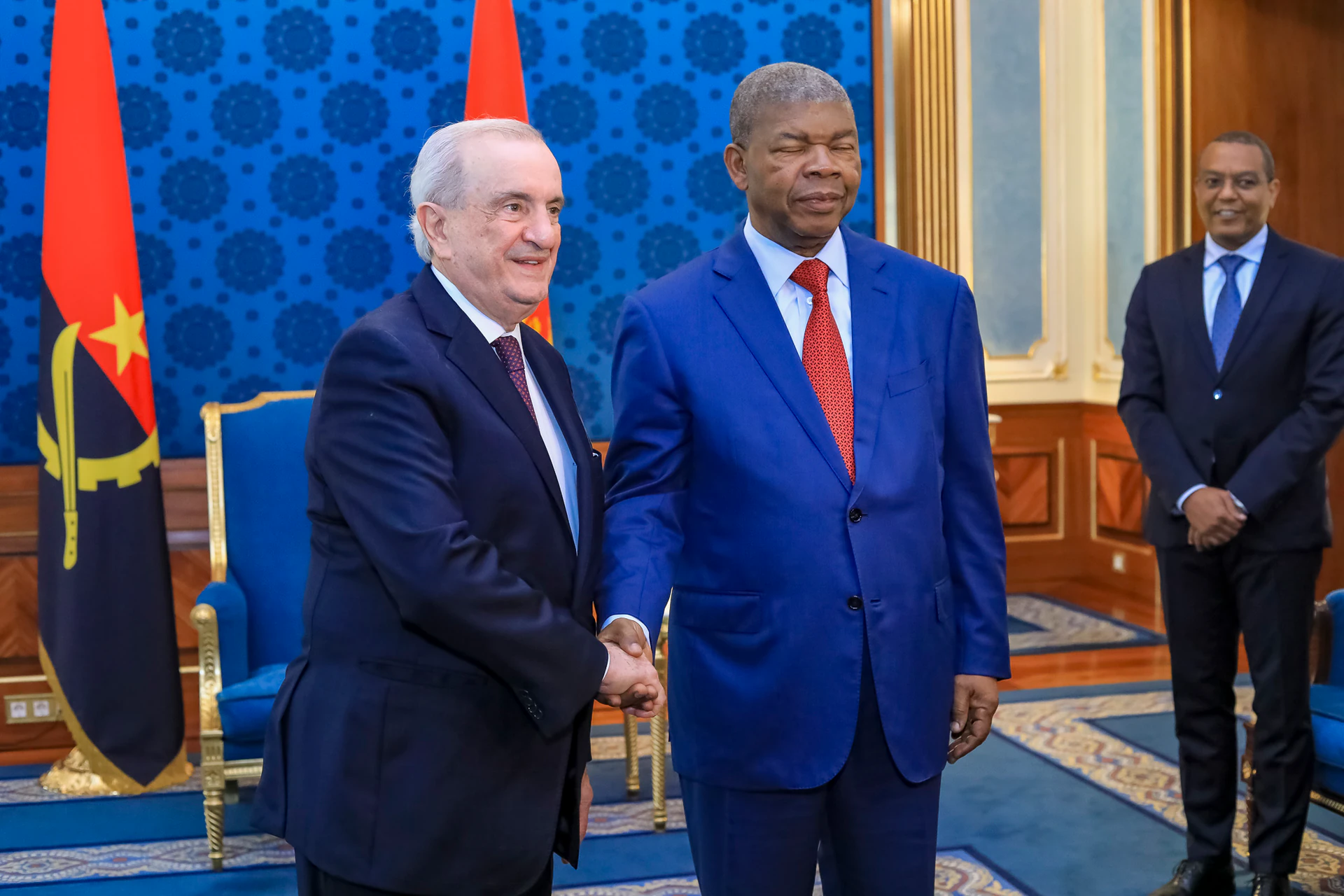 LIDE delegation audience with President João Lourenço